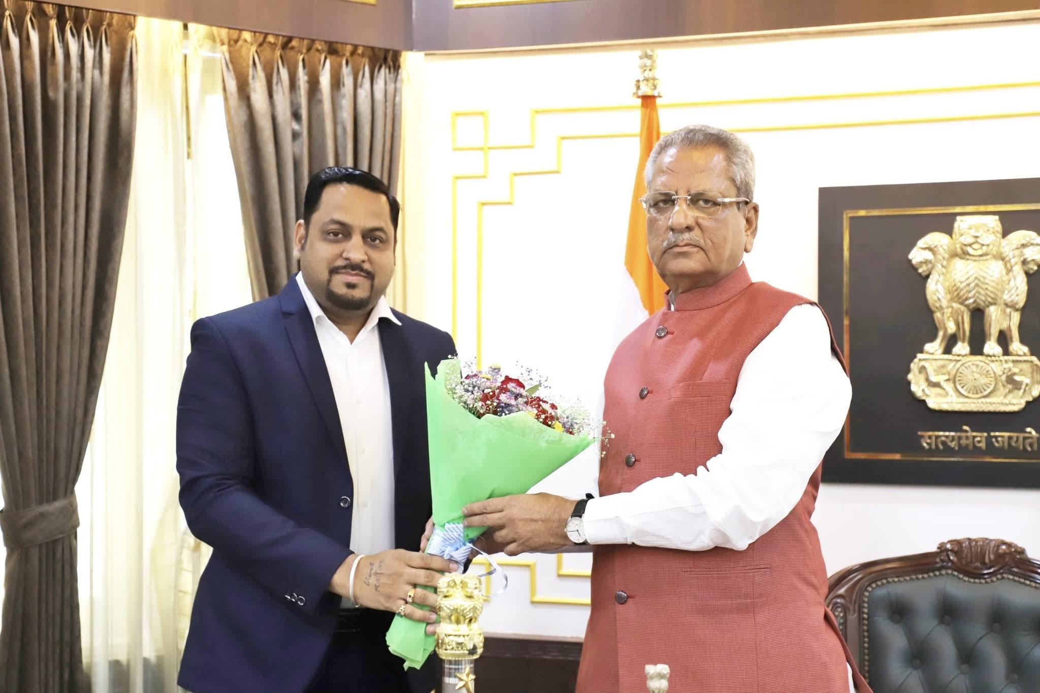 Meeting with Hon'ble Governor of Sikkim – A Step Towards Educational Progress